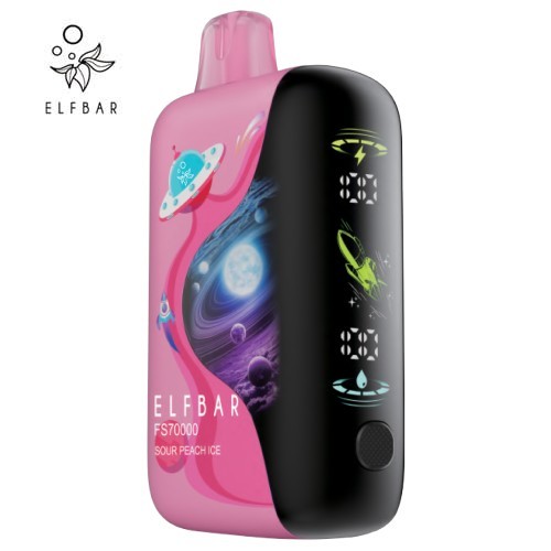 ELFBAR SOUR PEACH ICE FS70K