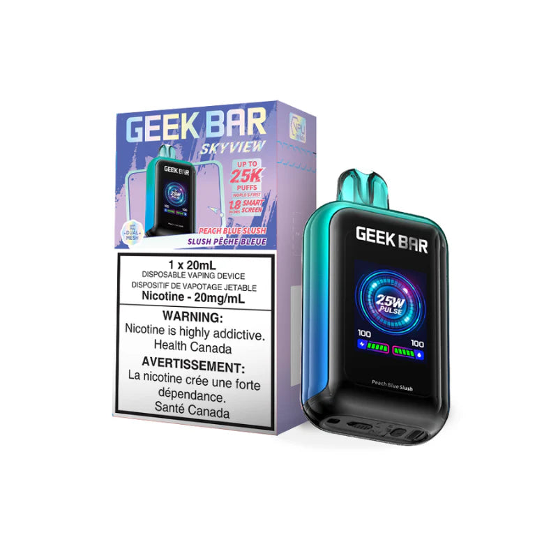 GEEK BAR SKYVIEW Peach Blue Slush 25K
