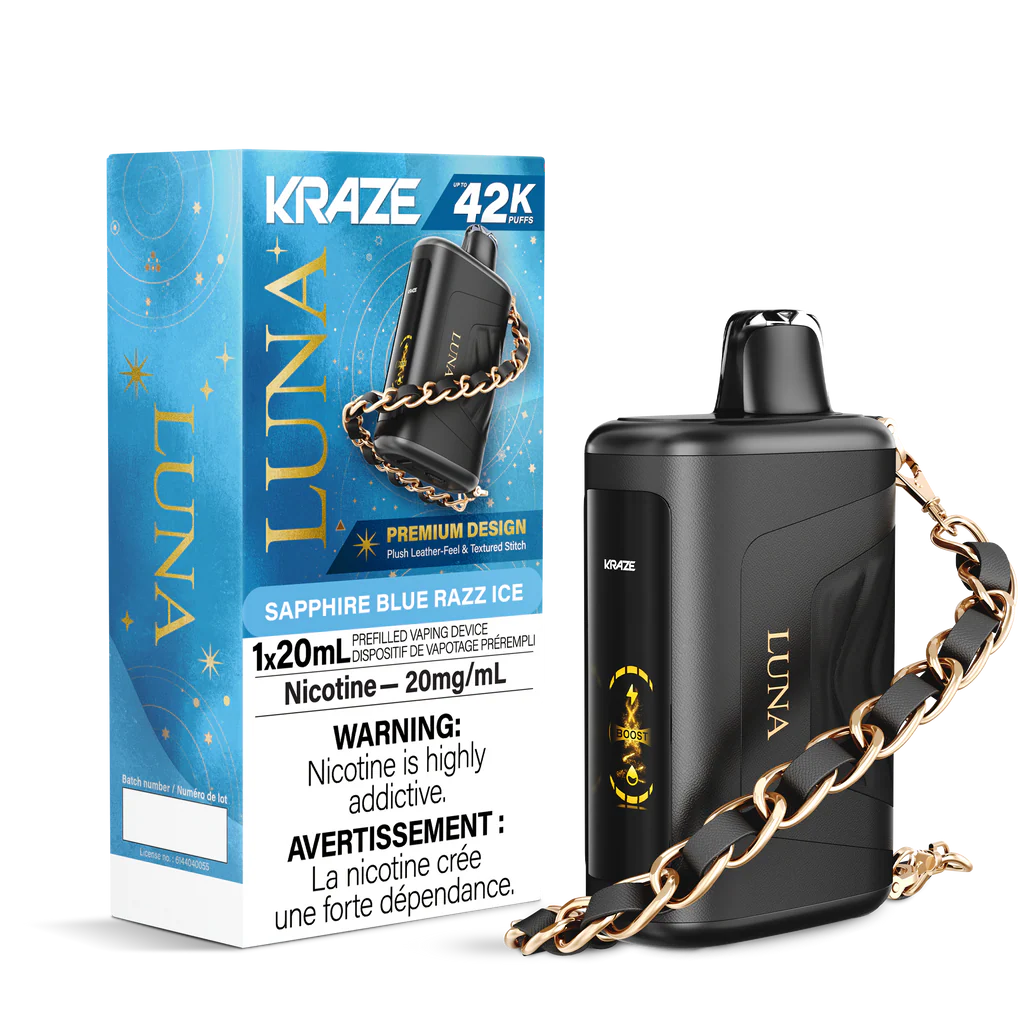 KRAZE LUNA SAPPHIRE BLUE RAZZ ICE 42K