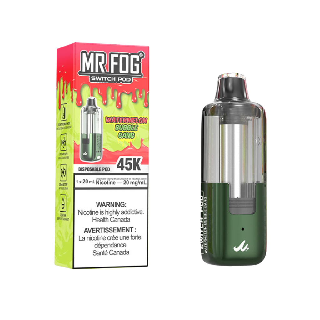 Mr. FOG POD Watermelon bubble gang 45K