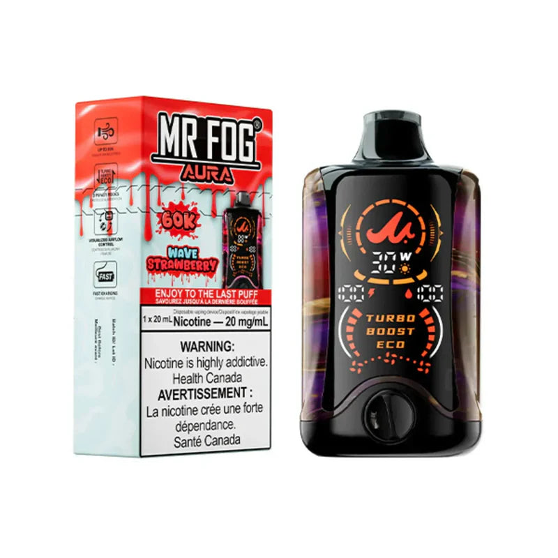 Mr. Fog aura Wave Strawberry 60K