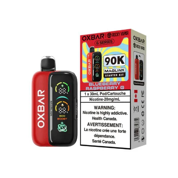OXBAR MAGLINK STARTER KIT BLUEBERRY RASPBERRY G 90K