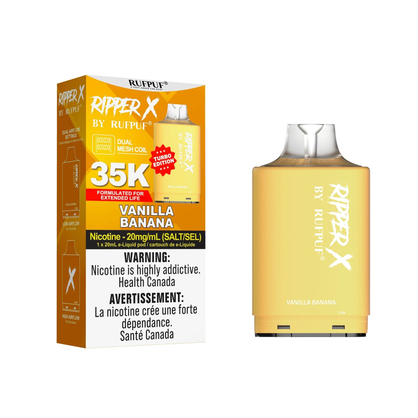 Ripper X Vanilla Banana 35K