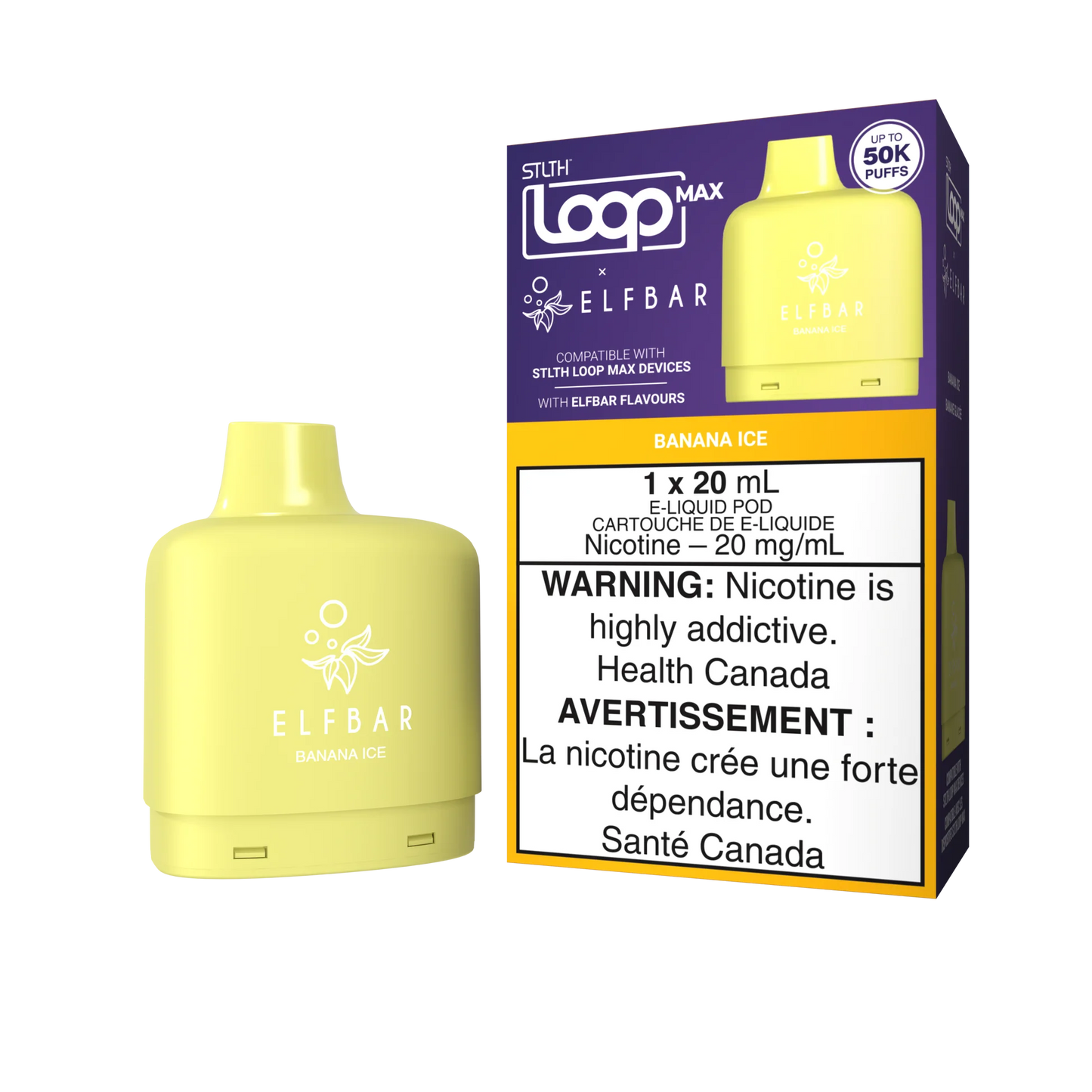 STLTH LOOP MAX BANANA ICE 50K