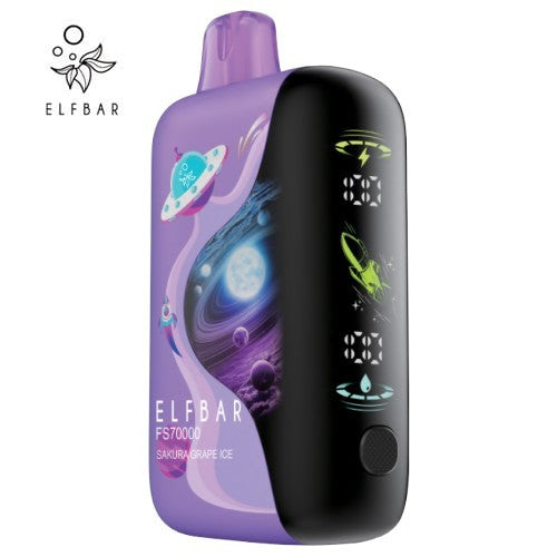 ELFBAR SAKURA GRAPE ICE FS70K