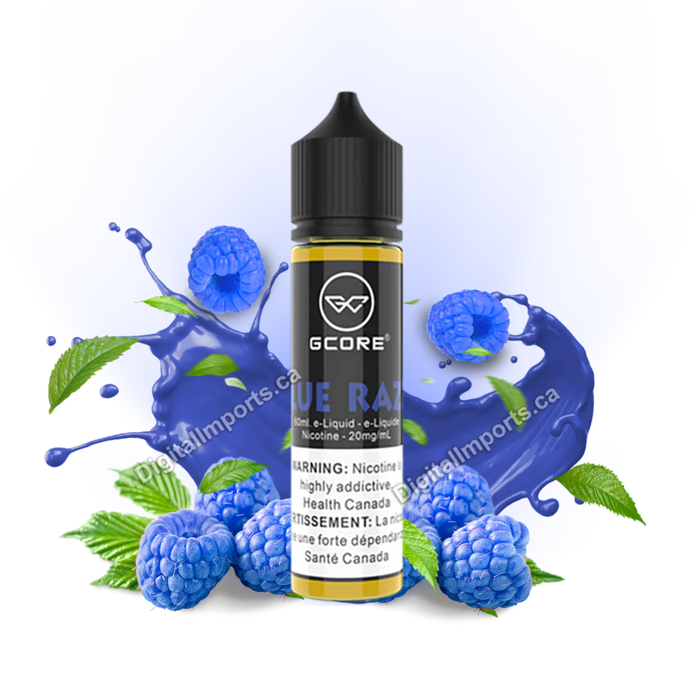 GCORE BLUE RAZZ 60ML E-LIQUID
