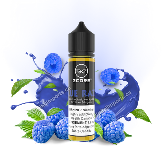 GCORE BLUE RAZZ 60ML E-LIQUID