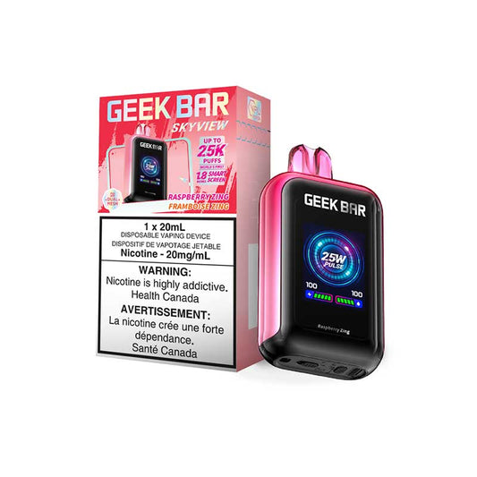 GEEK BAR SKYVIEW Raspberry Zing 25K