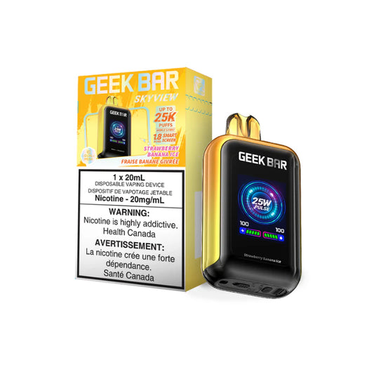 GEEK BAR SKYVIEW Strawberry Banana ICE 25K