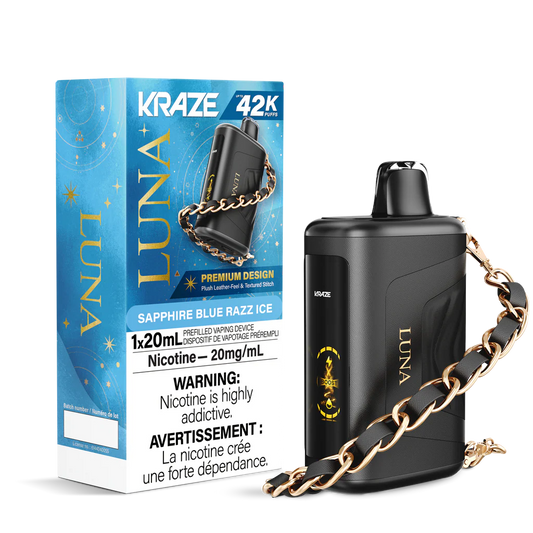 KRAZE LUNA SAPPHIRE BLUE RAZZ ICE 42K