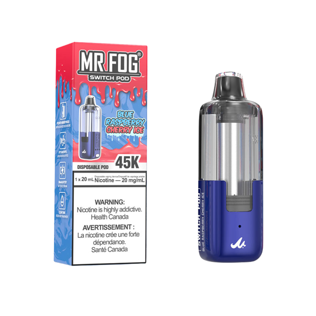 Mr. FOG POD Blue Raspberry Cherry Ice 45K