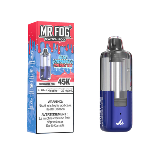 Mr. FOG POD Blue Raspberry Cherry Ice 45K