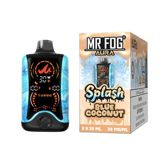 Mr. Fog aura Splash Blue coconut 60K