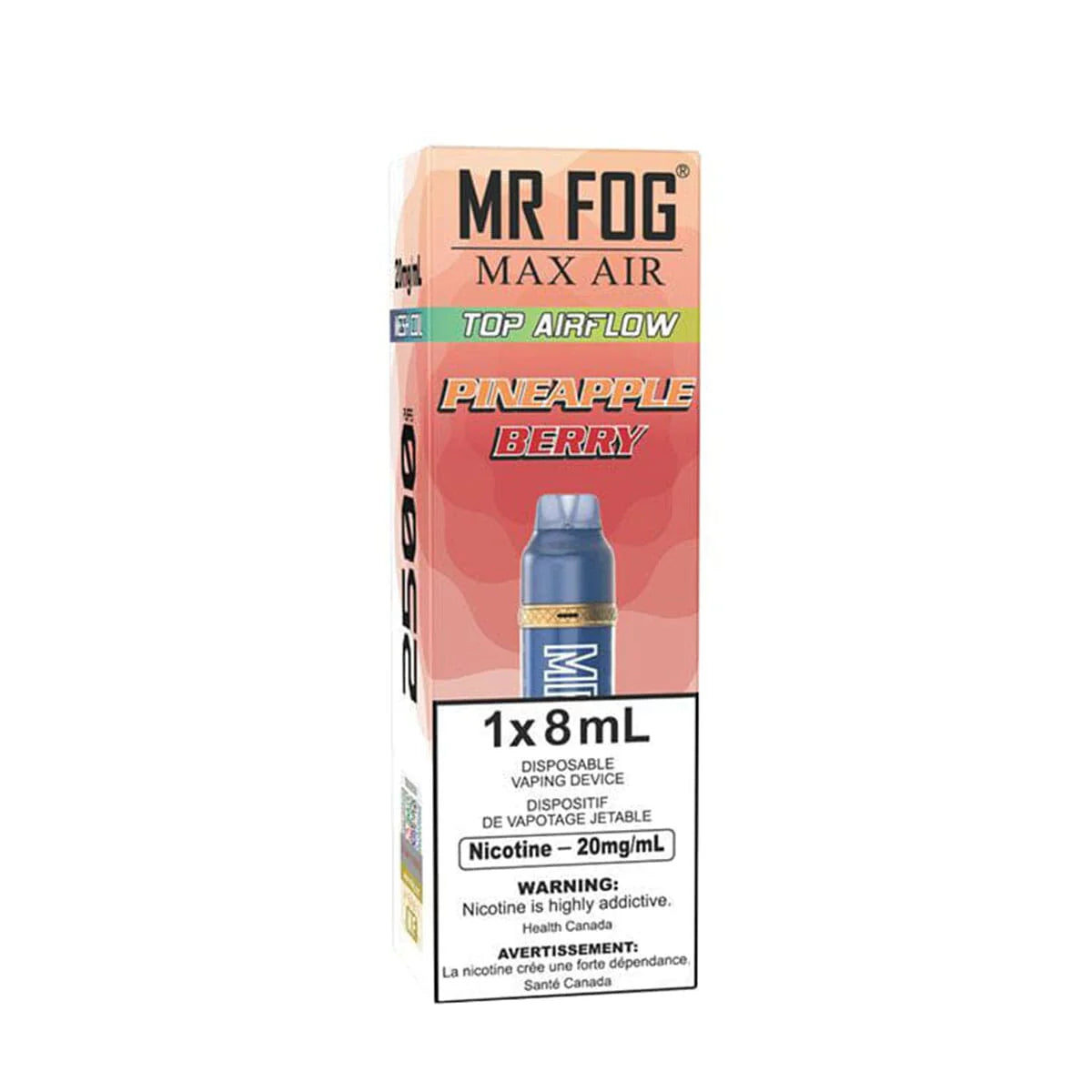 Mr. Fog max air Pineapple Berry 8 ml