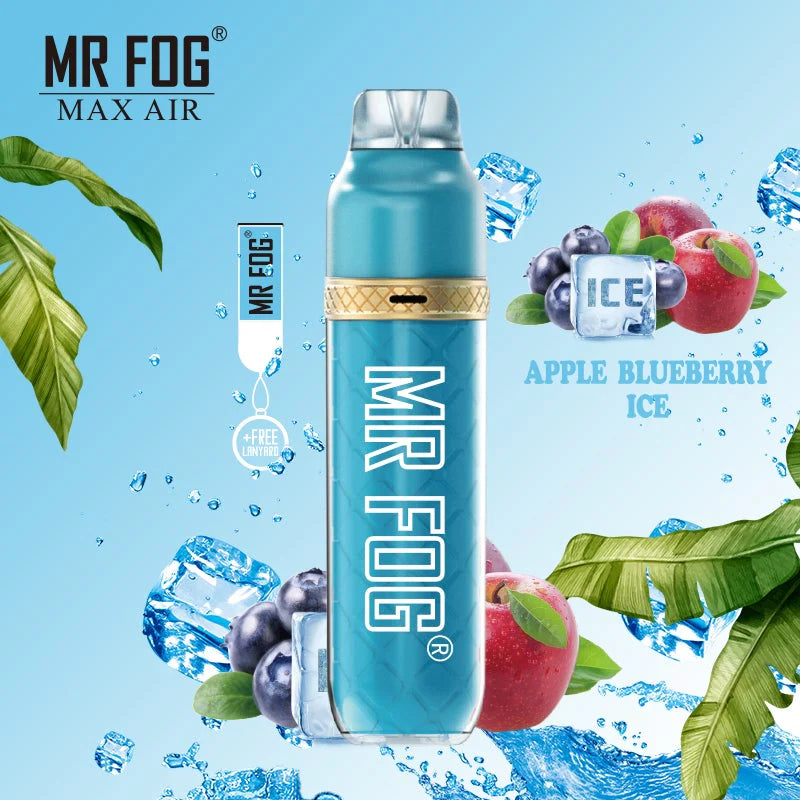 Mr. Fog max air apple blueberry ice 8 ml