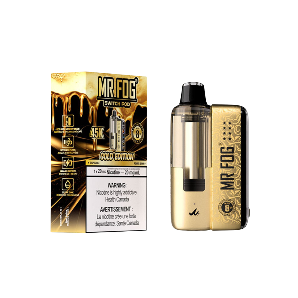 Mr. Fog switch pod Gold Edition 45K included battery