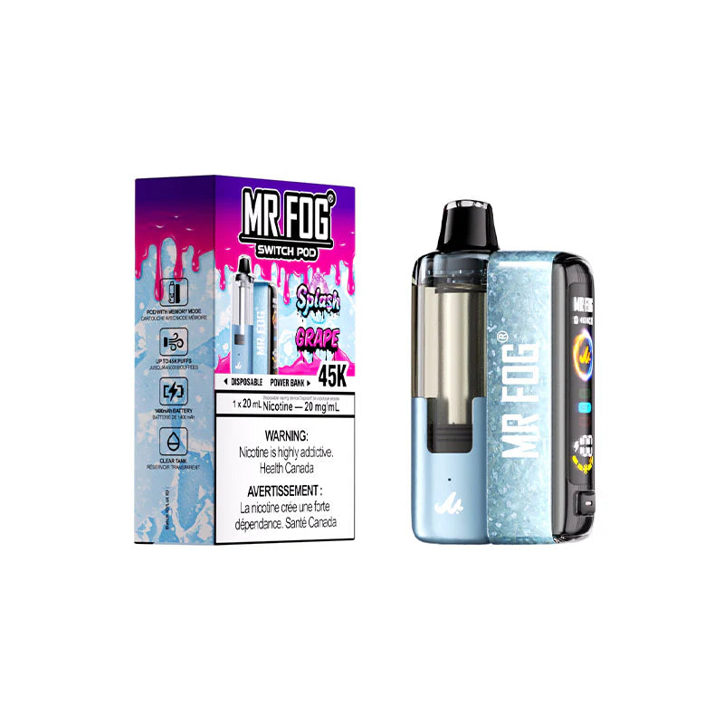 Mr. Fog switch pod Kit Splash grape 45K