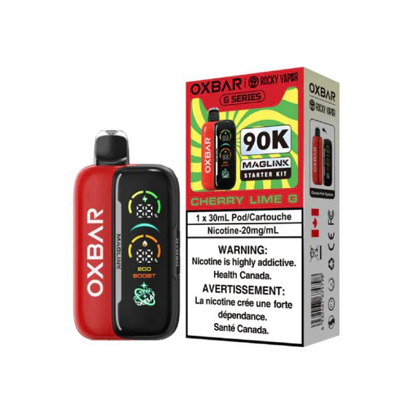 OXBAR MAGLINK STARTER KIT CHERRY LIME G 90K