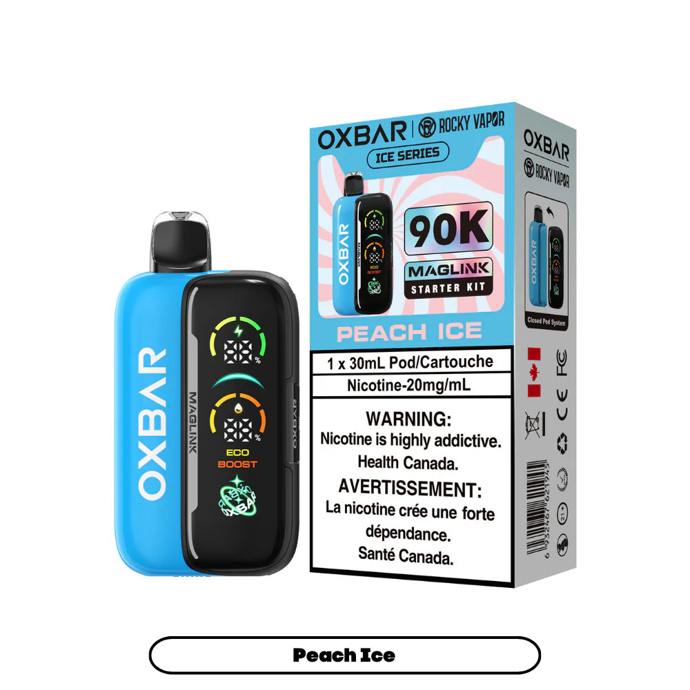 OXBAR MAGLINK STARTER KIT PEACH ICE 90K