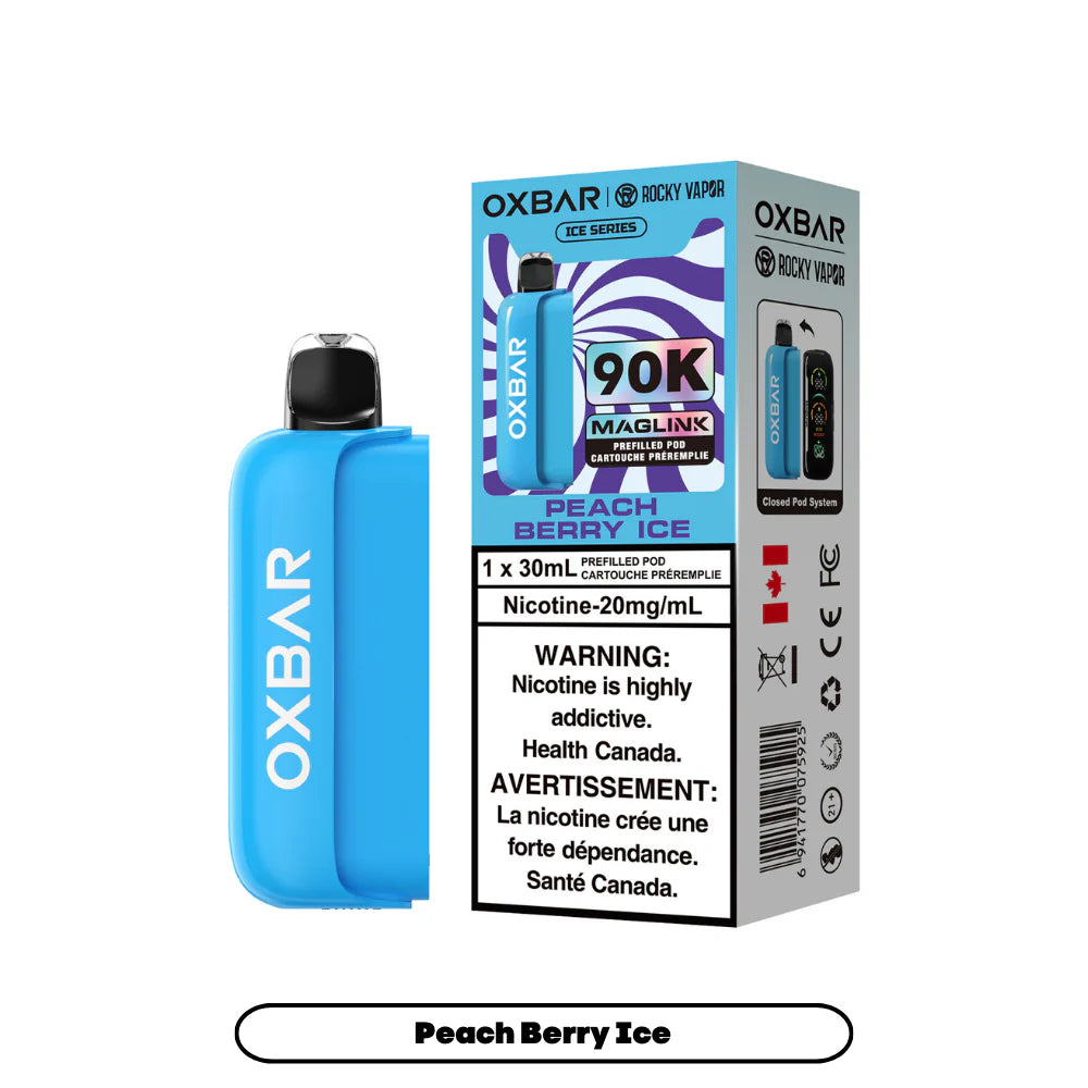 Oxbar Peach Berry Ice Pod 30ml 90K Puffs