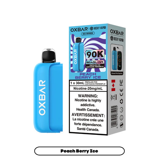 Oxbar Peach Berry Ice Pod 30ml 90K Puffs