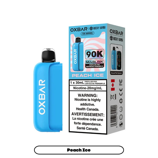 Oxbar Peach Ice Pod 30ml 90K