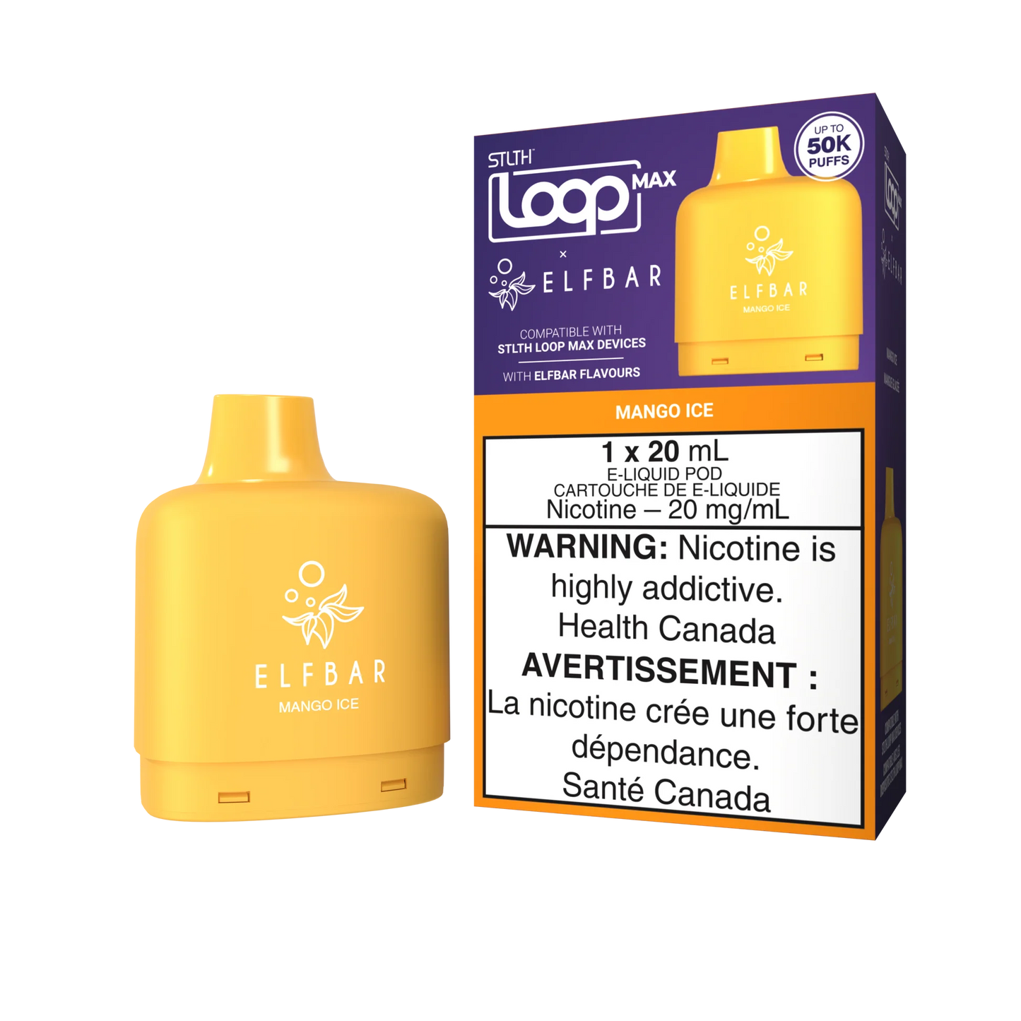 STLTH LOOP MAX MANGO ICE 50K