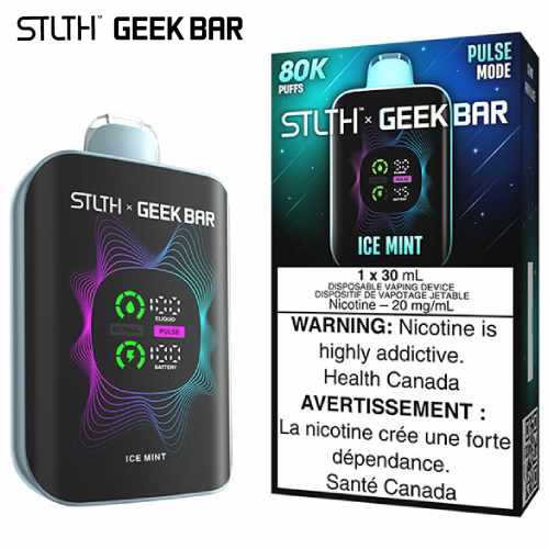 STLTH X GEEK BAR ICE MINT 80K