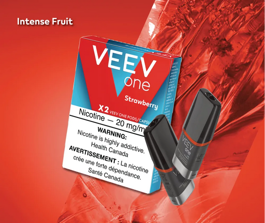 VEEV ONE STRAWBERRY 2 PODS